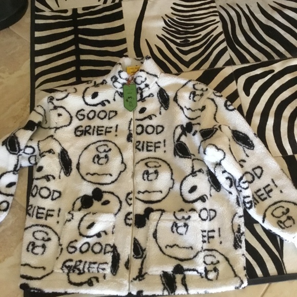 Lazy Oaf Jackets & Blazers - Lazy Oaf Peanuts Unisex jacket size XL New
